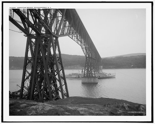 Under the bridge, Poughkeepsie, N.Y.