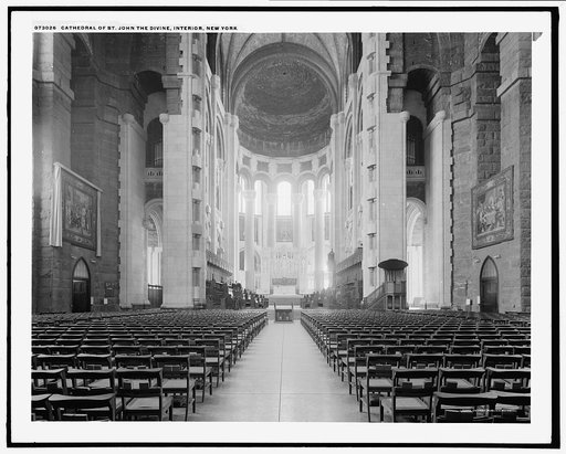 Cathedral of St. John the Divine, interior, New York