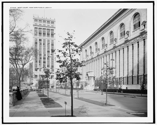 West court, New York Public Library