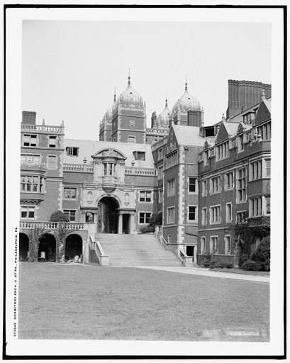 Dormitory arch, U. of Pa., Philadelphia, Pa.