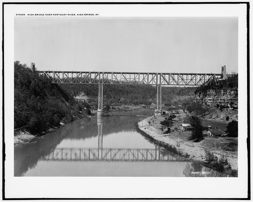 High Bridge over Kentucky River, High Bridge, Ky.