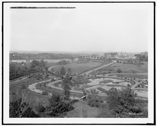 Laurel Hill and aquatic gardens, Forest Park, Springfield, Mass.