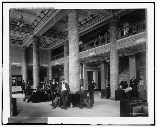 The Lobby, Murphy's Hotel, Richmond, Va.