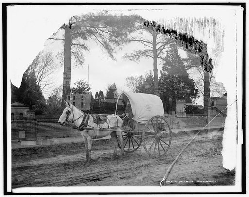 A Virginia vegetable cart