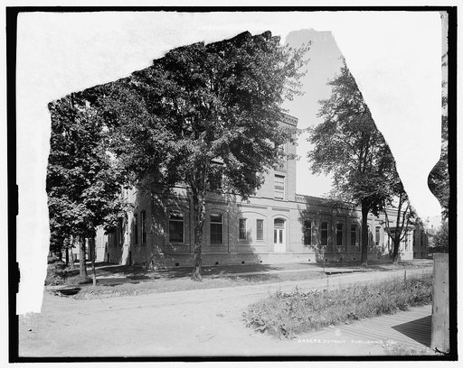 Detroit Publishing Company, east front, Detroit, Mich.