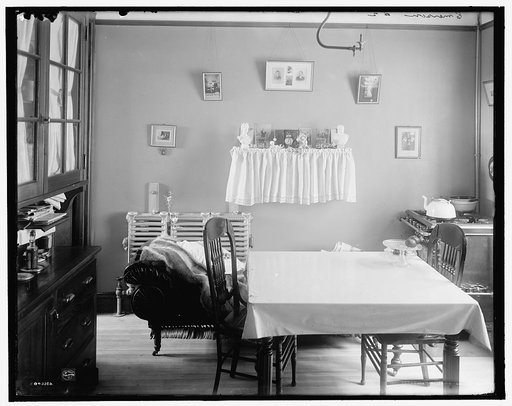 Interior of tenement house, New York City