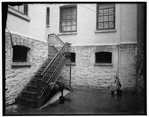 Court of tenement house, New York City