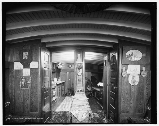 Yacht Suedon [sic], cabin interior