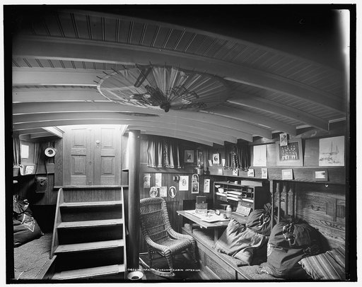 Yacht Suedon [sic], cabin interior