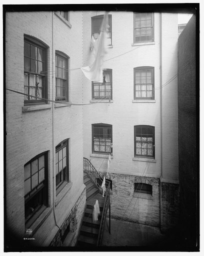 Court of tenement, New York City