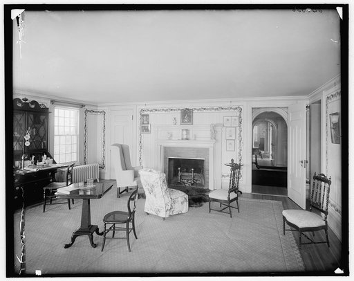 Interior, living room, New York City