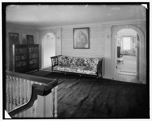 Interior, upper hall, New York City