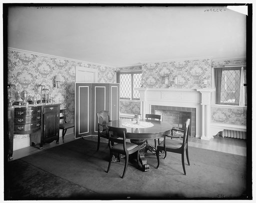 A Dining room, clubhouse, New York City