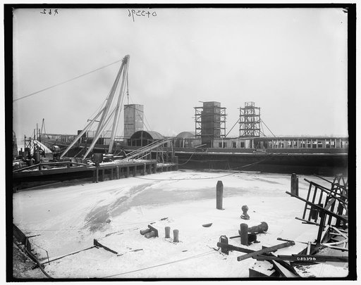 Steamer City of Cleveland, broadside