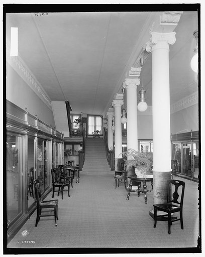 E.M. Bigsby Co. show rooms, ground floor, main reception room