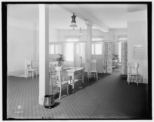 E.M. Bigsby Co. show rooms, restroom, third floor