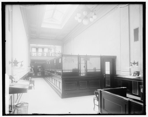 Seventy-second Street branch, 19th Ward Bank, public office, New York, N.Y.