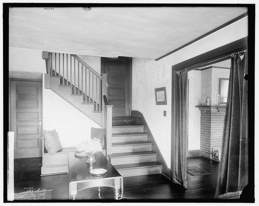 Paul Reynolds residence, stairway, Scarsdale, N.Y.