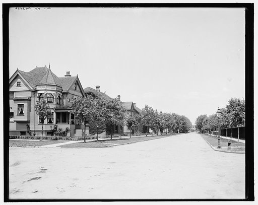 Kildare Road, looking north, Walkerville, Ont.