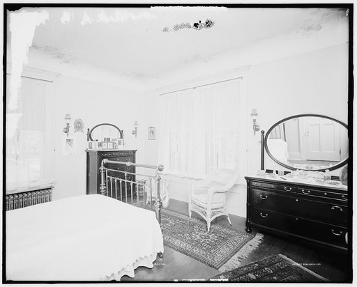 Bedroom, residence of Mr. Fair, 40 Putnam Avenue, Detroit, Mich.