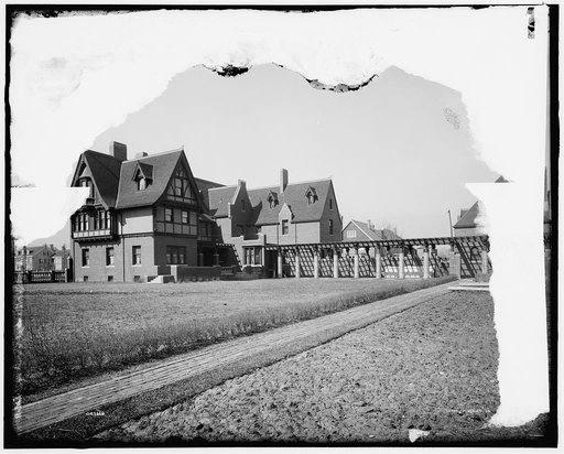 Residence of A. Buhl, Iroquois Avenue from rear, Detroit, Mich.