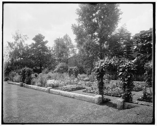 Garden of Franklin H. Walker, Detroit, Mich.