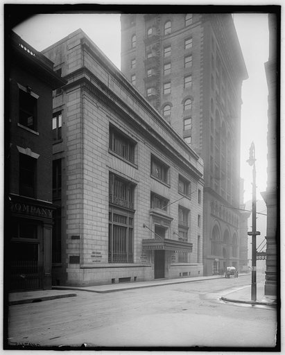 Old Colony Trust Company, main office, Court Street, Boston, Mass.