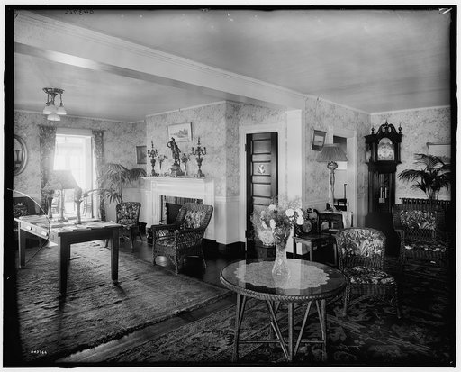 Green Gables Club, reception room, Magnolia, Mass.