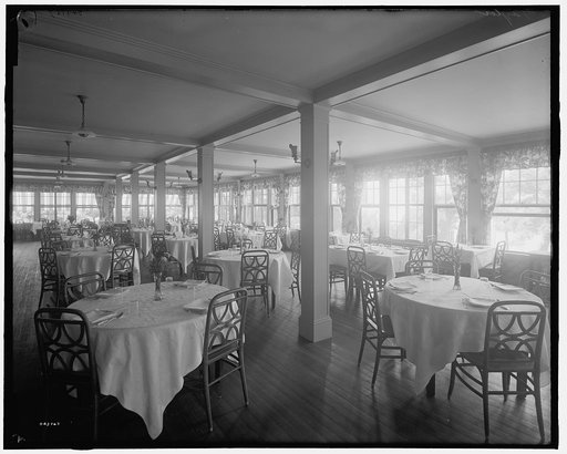 Green Gables Club, the veranda restaurant, Magnolia, Mass.