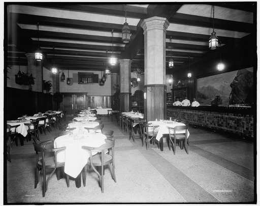 Edelweiss Cafe, bar room, Detroit, Mich.