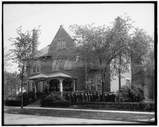 Visiting nurses' building, Detroit, Mich.