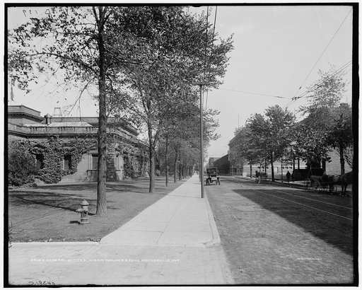 General offices, Hiram Walker & Sons, Walkerville, Ont.