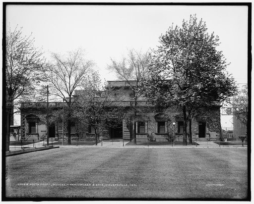 South front, offices, Hiram Walker & Sons, Walkerville, Ont.