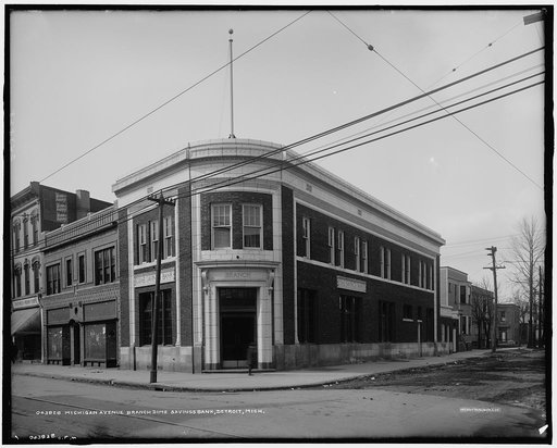 Michigan Avenue branch, Dime Savings Bank, Detroit, Mich.