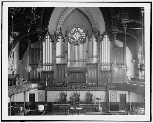 Organ at Fort Street Presbyterian Church, Detroit, Mich.