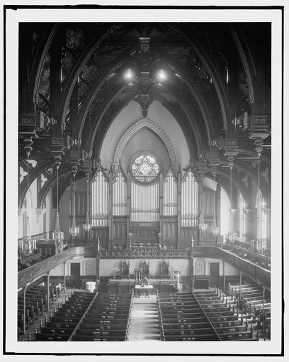 Organ at Fort Street Presbyterian Church, Detroit, Mich.