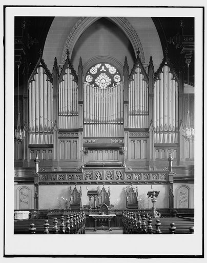 Organ at Fort Street Presbyterian Church, Detroit, Mich.