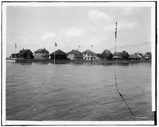 Cottages at Old Club, St. Clair Flats, Mich.