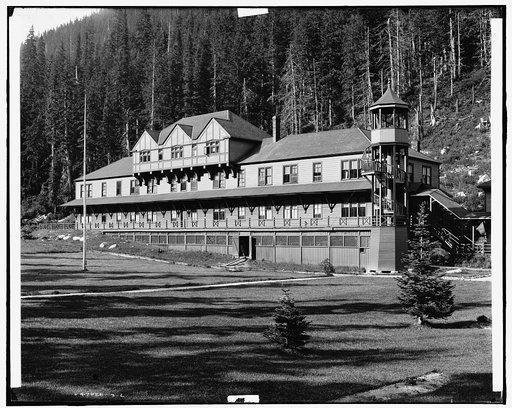Glacier House, Selkirk Mtns., Canada