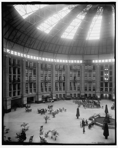Atrium of New West Baden Springs Hotel, West BadenSprings, Ind.