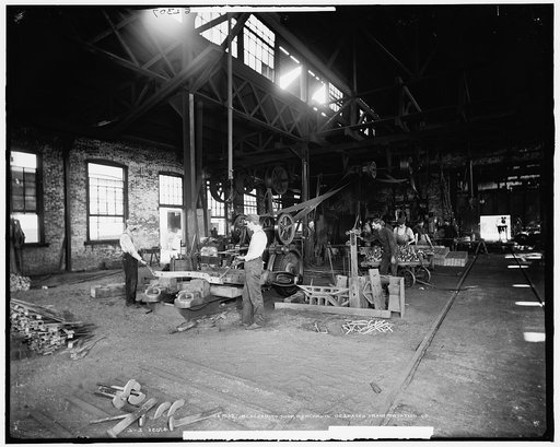 Blacksmith shop, Merchants' Despatch Transportation Co. [Company