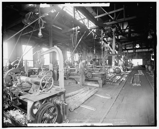 Machine shop, Merchants' Despatch Transportation Co. [Company