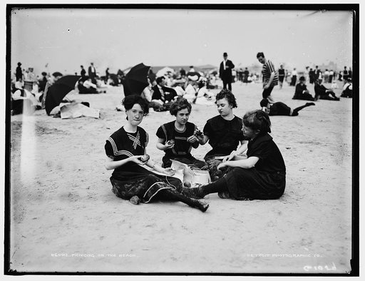 Picnicing on the beach