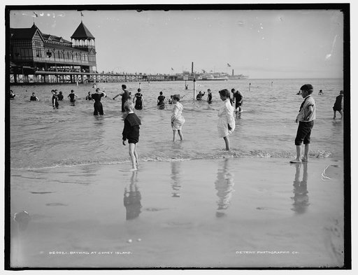 Bathing at Coney Island
