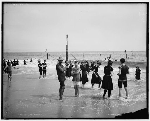 Surf bathing