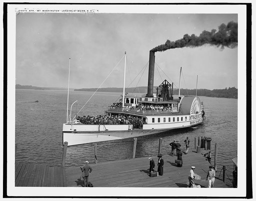 Str. Mt. Washington landing at Weirs, N.H.