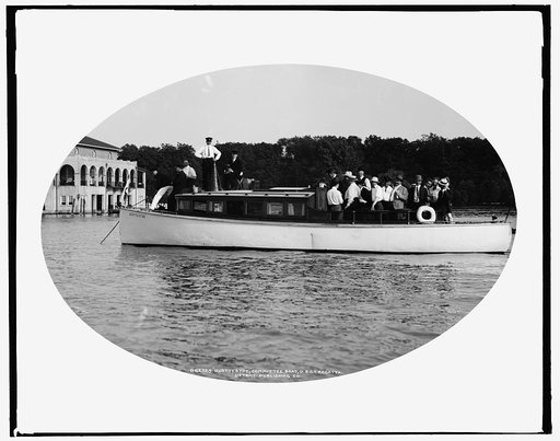 Dustyesyde [sic], committee boat, D.B.C.Y. regatta