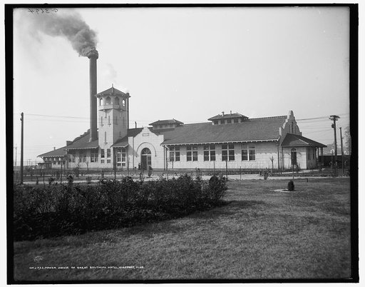 Power house of Great Southern Hotel, Gulfport, Miss.