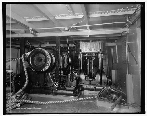 The Steam windlass, S.S. J.H. Sheadle