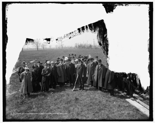 Breaking ground for Detroit General Hospital